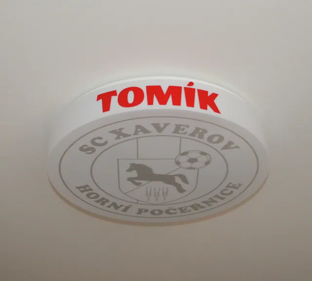 DELIA 2 Ø 40cm, na žárovky E27, se JMÉNEM nebo LOGEM